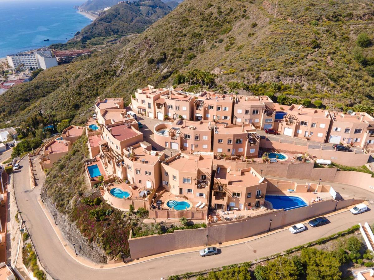 Chalet Con Vistas Al Mar Y Piscina Mojácar Exterior foto