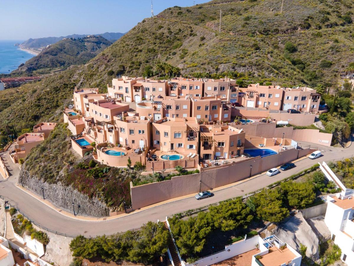 Chalet Con Vistas Al Mar Y Piscina Mojácar Exterior foto